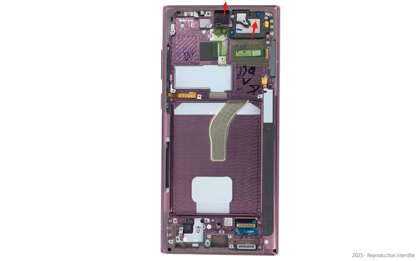 Comment remplacer le bloc écran sur Galaxy S22 Ultra photo 1