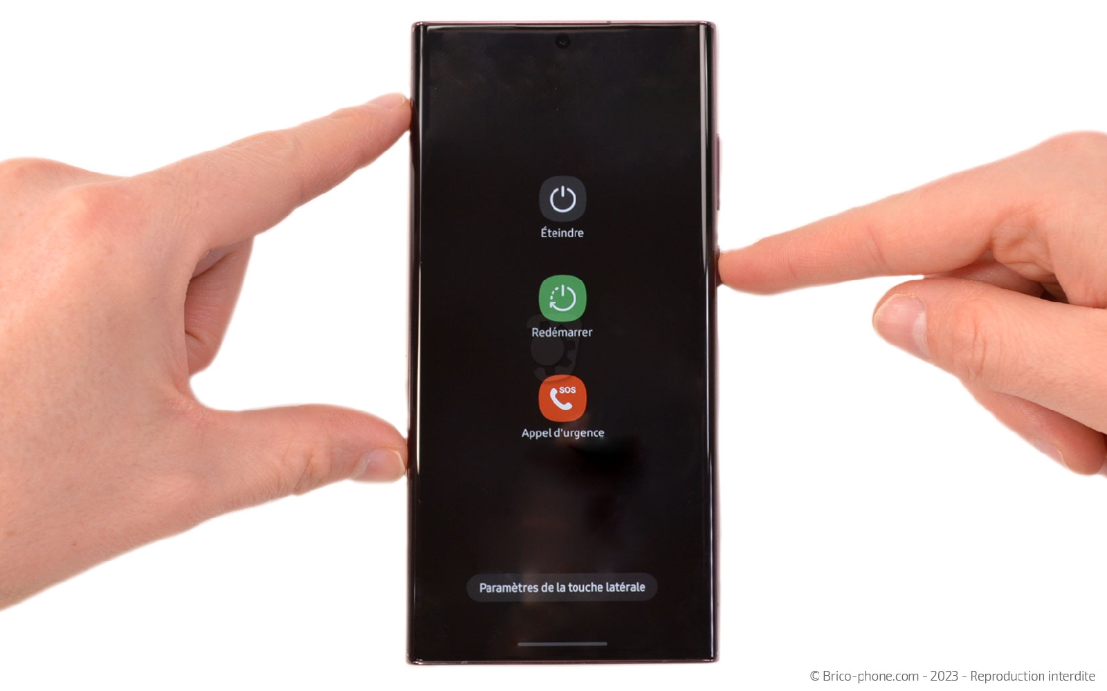 Comment remplacer le bloc écran sur Galaxy S22 Ultra photo 1