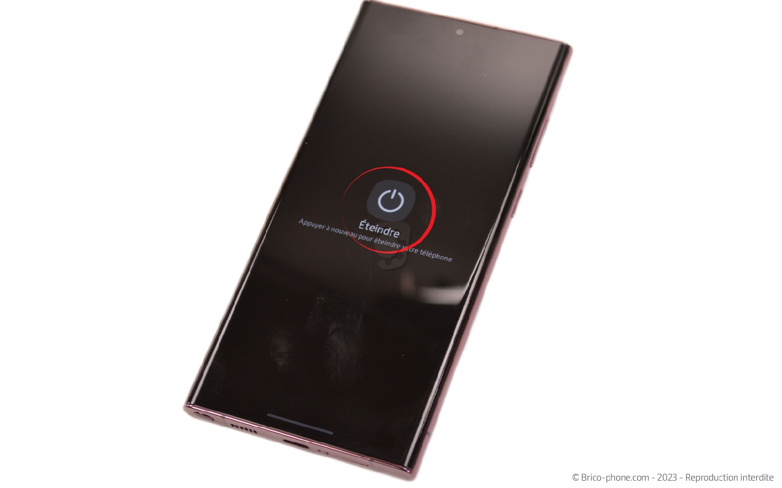 Comment remplacer le bloc écran sur Galaxy S22 Ultra photo 2