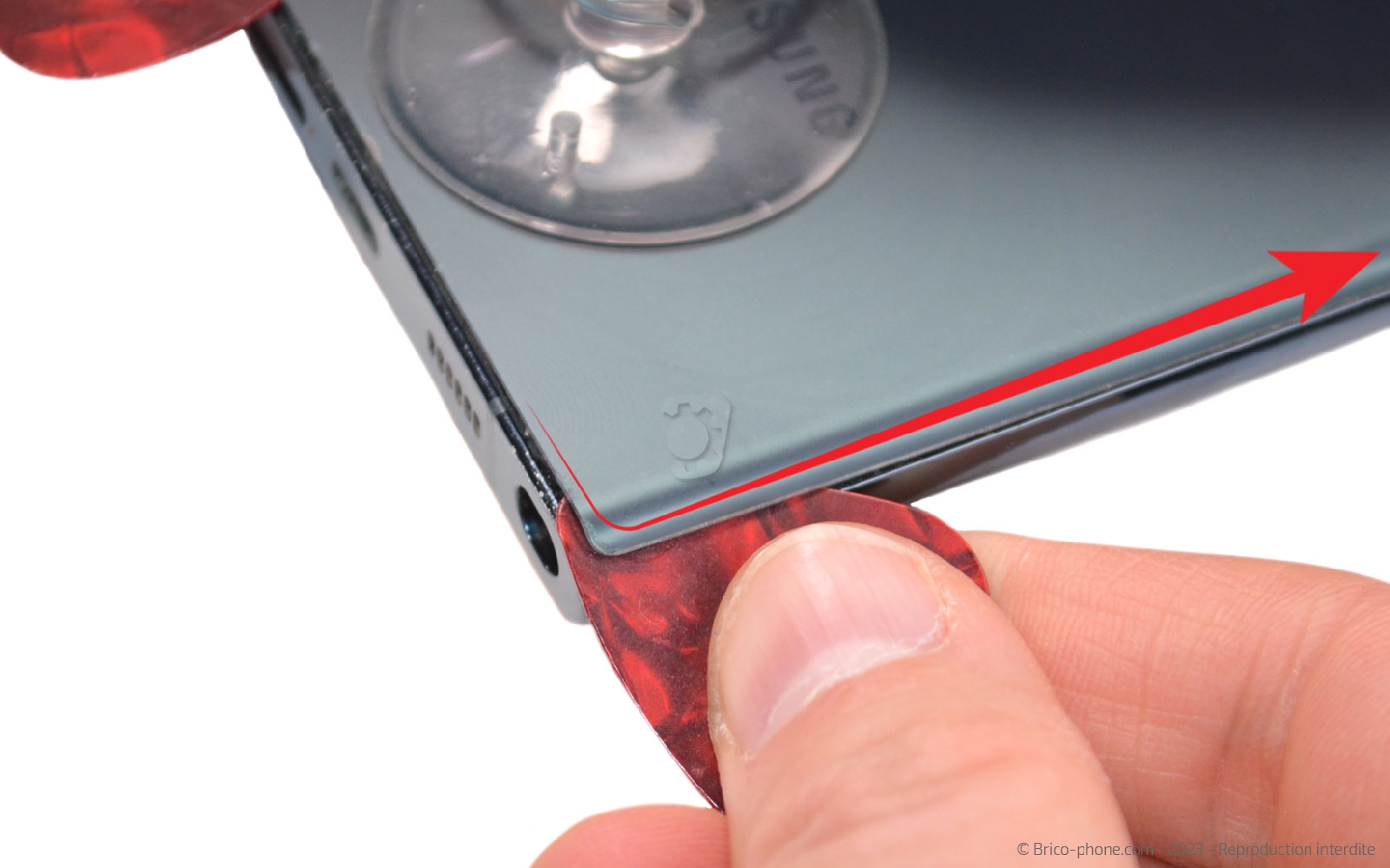 Comment remplacer le bloc écran sur Galaxy S22 Ultra photo 4