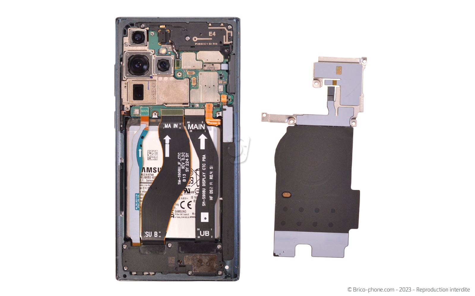 Comment remplacer le bloc écran sur Galaxy S22 Ultra photo 4