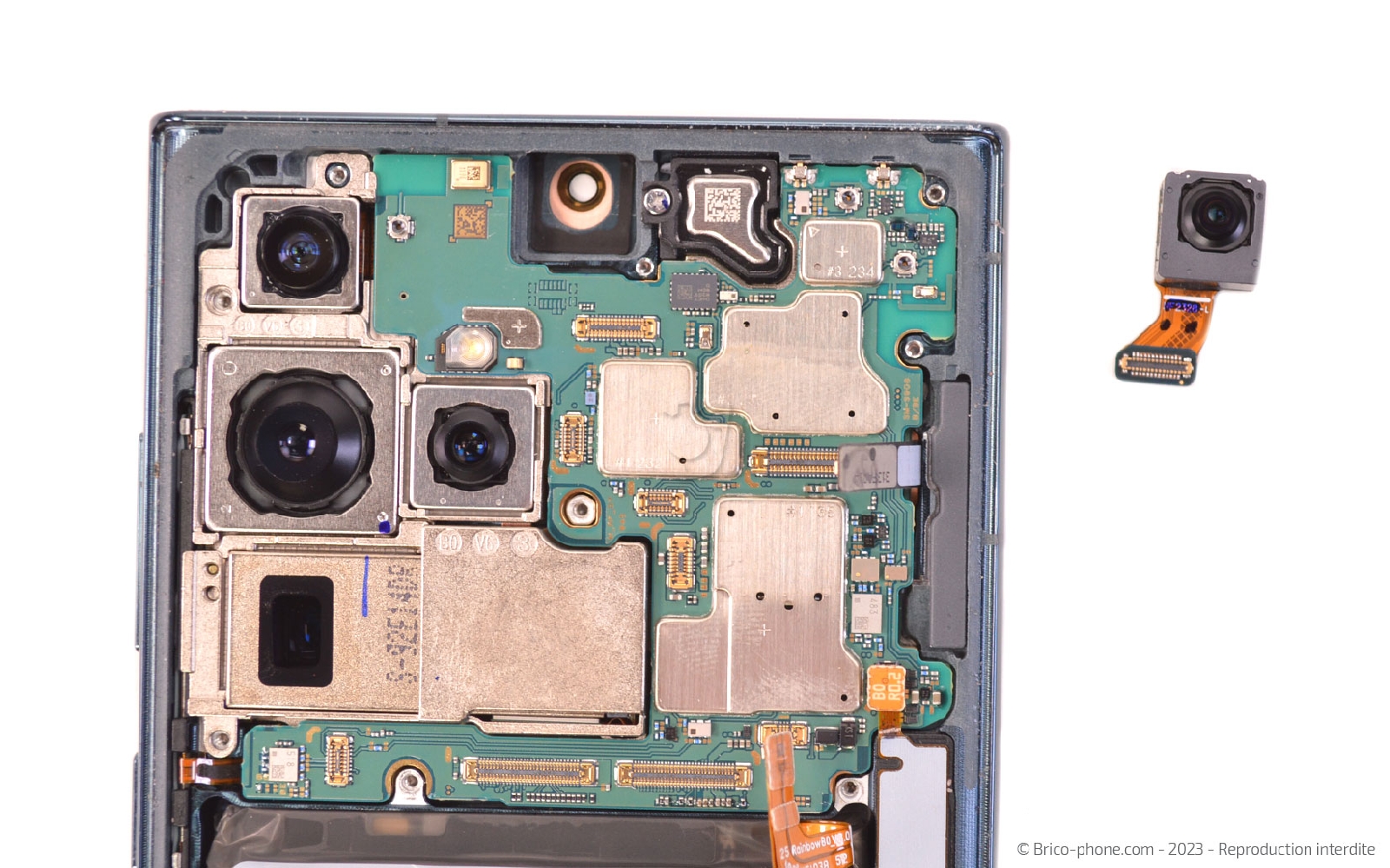 Comment remplacer le bloc écran sur Galaxy S22 Ultra photo 2