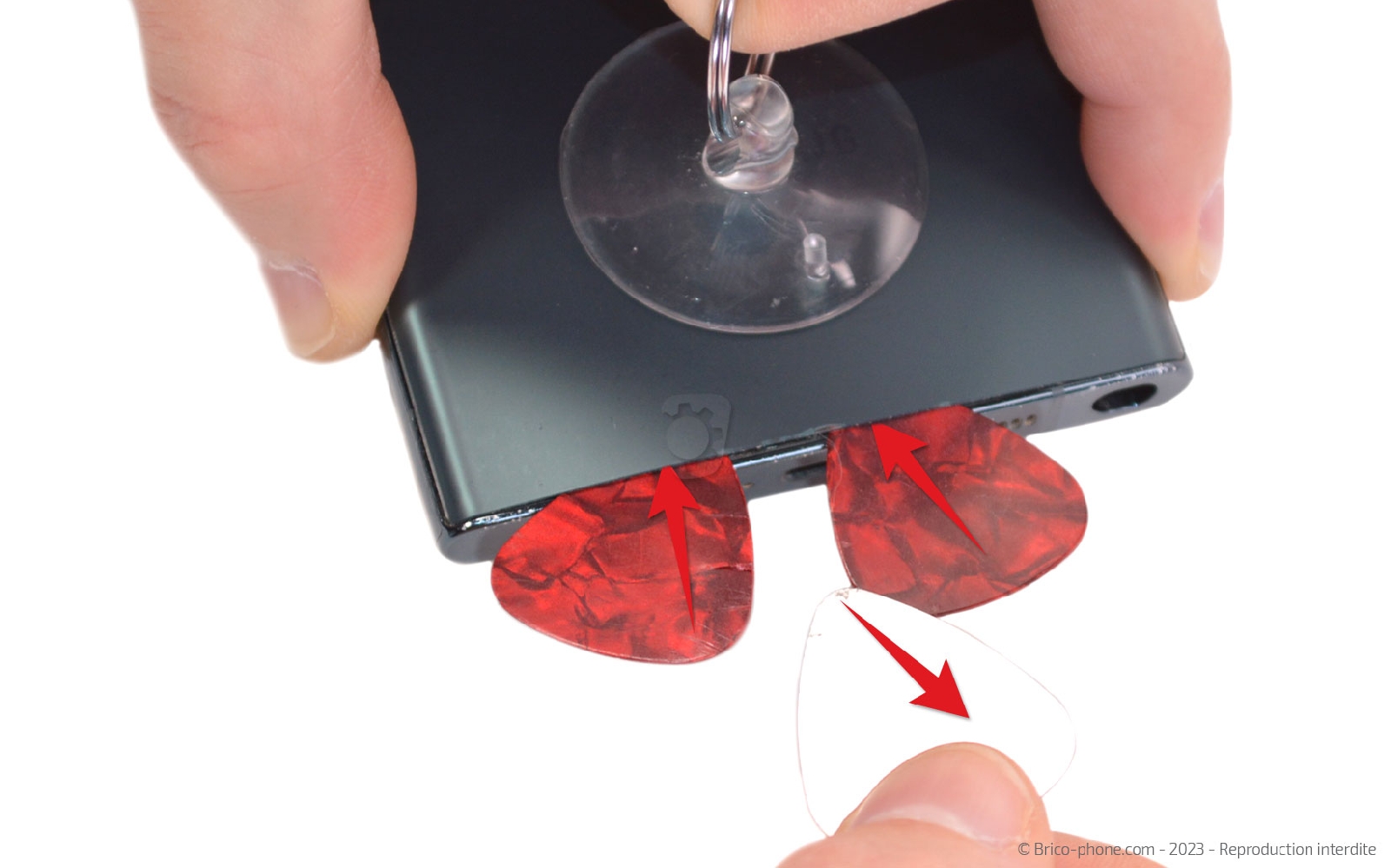 comment changer la batterie sur Galaxy S22 Ultra photo 2