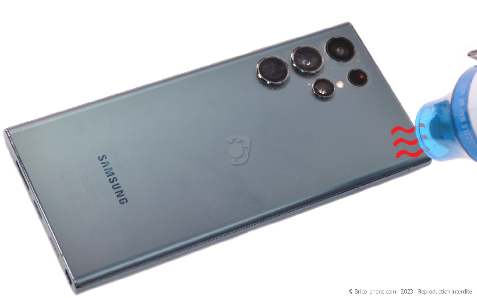 Comment changer le connecteur de charge sur Galaxy S22 Ultra photo 2