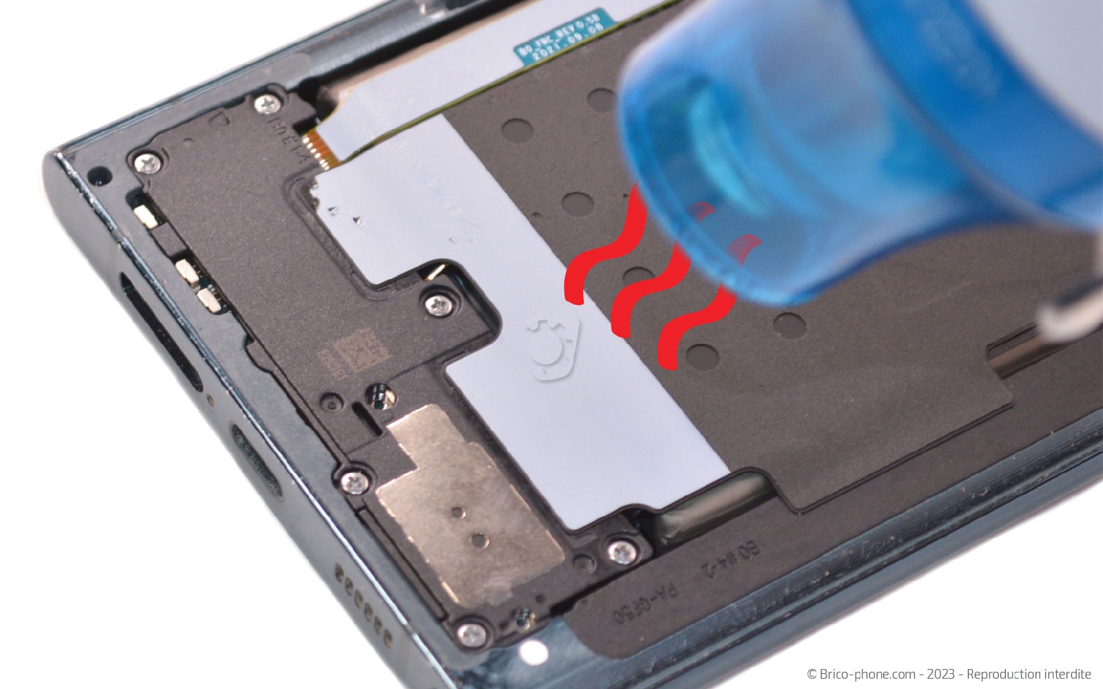 Comment changer le connecteur de charge sur Galaxy S22 Ultra photo 1