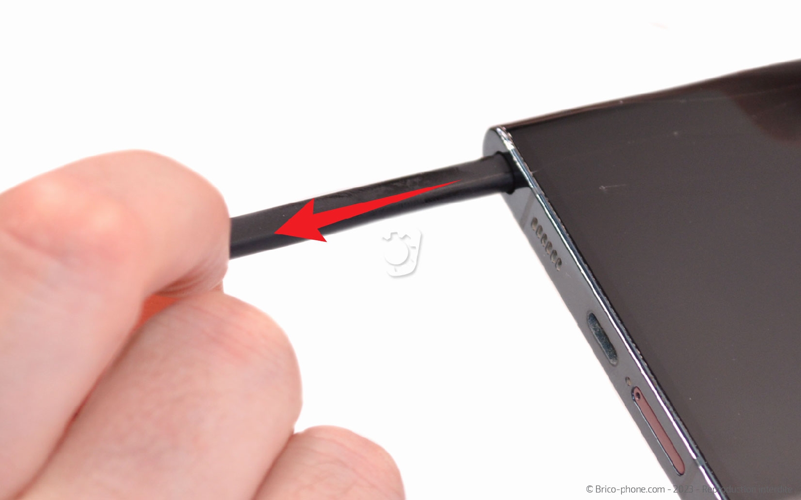 Comment remplacer la vitre arrière sur Galaxy S22 Ultra photo 2