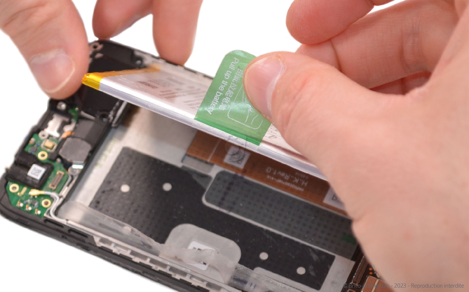 Comment changer le bloc écran sur Reno4 Z 5G photo 2