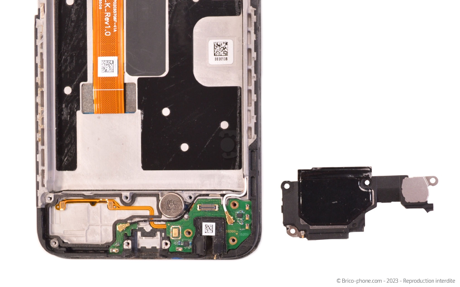 Comment changer le bloc écran sur Reno4 Z 5G photo 2