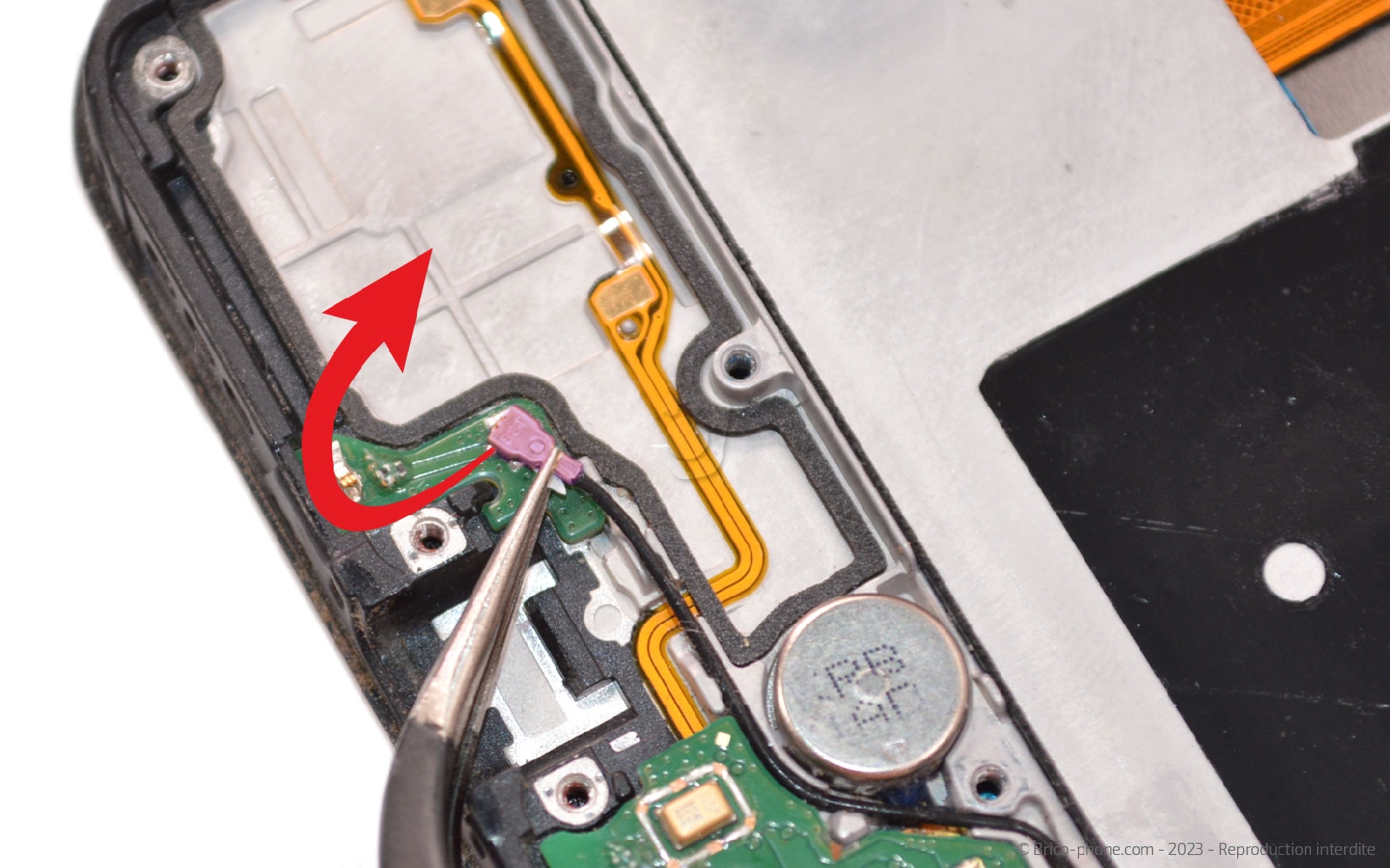 Comment changer le bloc écran sur Reno4 Z 5G photo 2