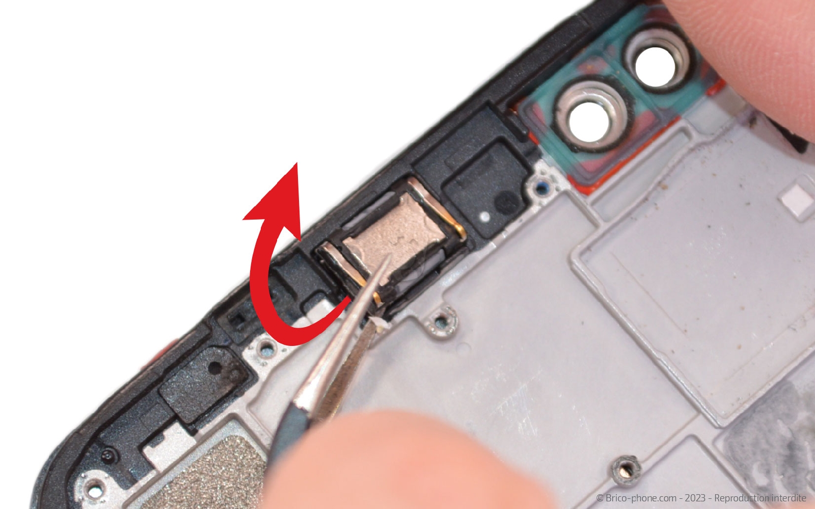 Comment changer le bloc écran sur Reno4 Z 5G photo 2