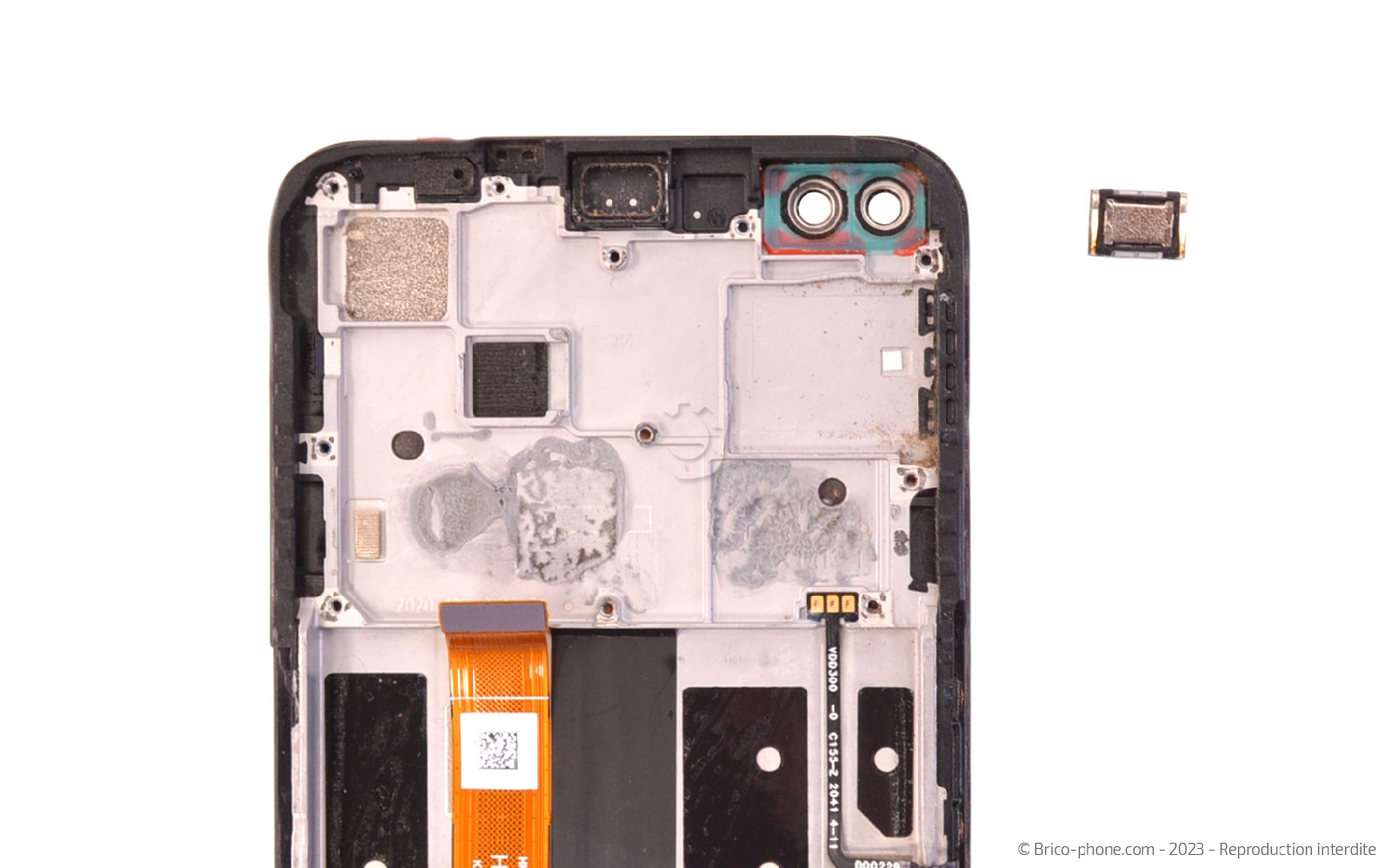 Comment changer le bloc écran sur Reno4 Z 5G photo 3