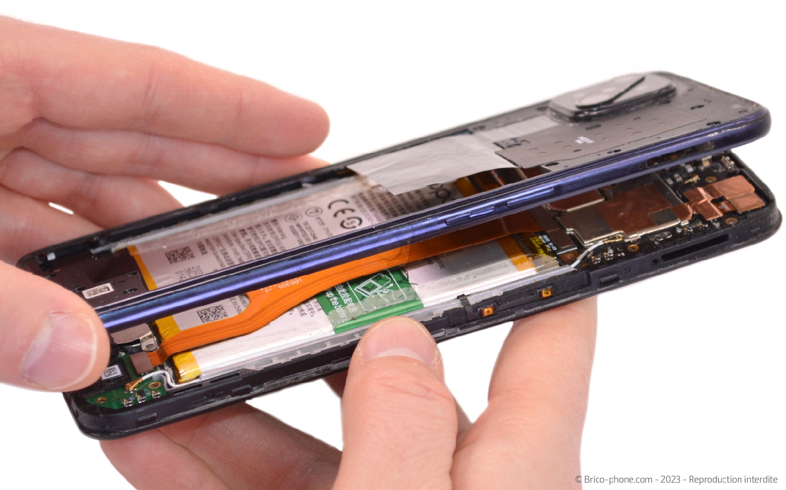 Comment changer la batterie sur Reno4 Z 5G photo 4