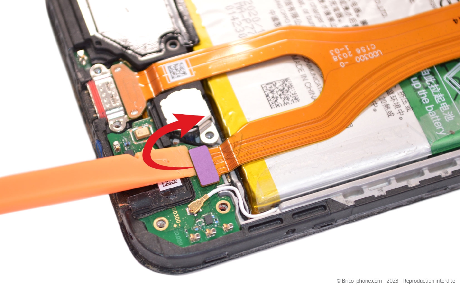 Comment changer la batterie sur Reno4 Z 5G photo 2