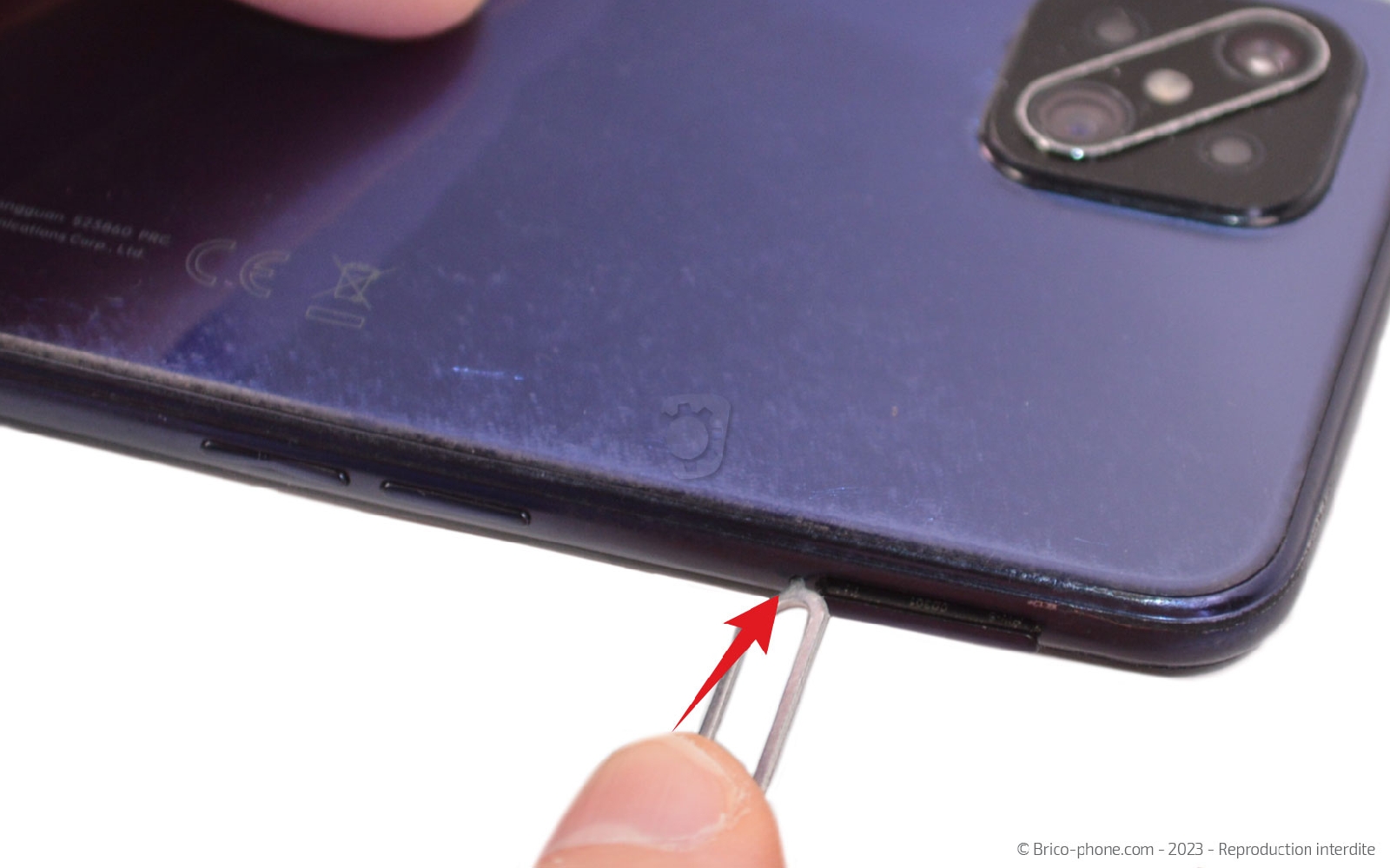 Comment changer le connecteur de charge sur Reno4 Z 5G photo 1