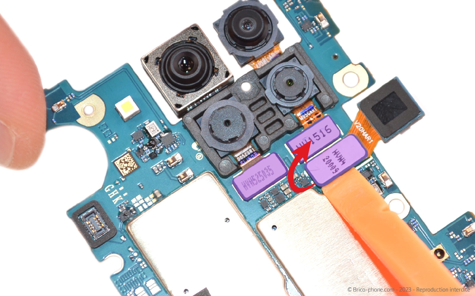 Guide de réparation sur Galaxy A42 5G photo 1