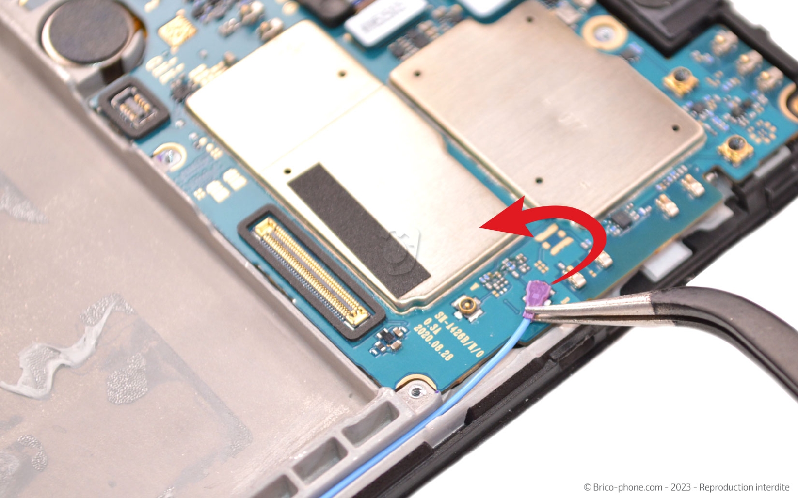 Guide de réparation sur Galaxy A42 5G photo 2