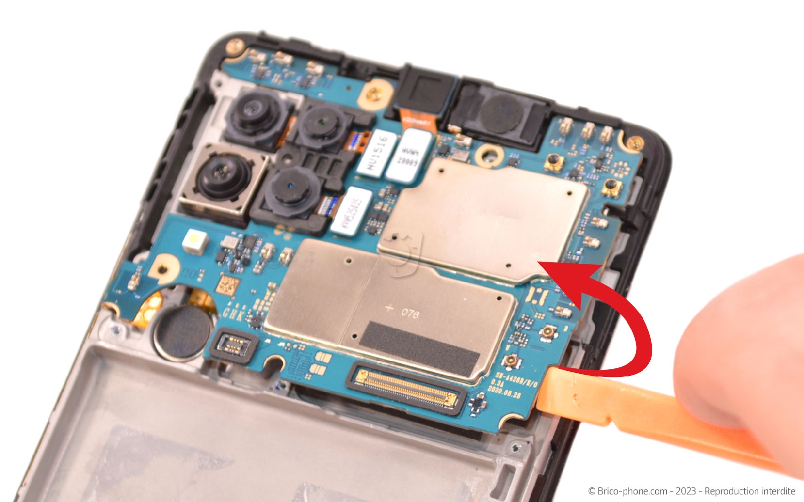 Guide de réparation sur Galaxy A42 5G photo 2