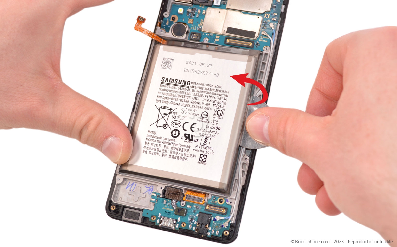 Guide de réparation sur Galaxy A42 5G photo 2