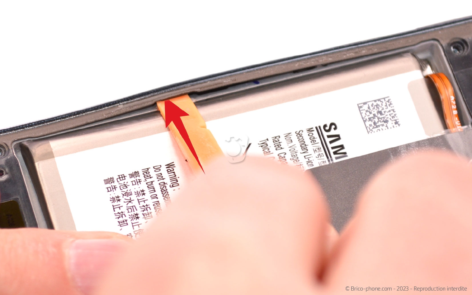 Comment changer la batterie sur Galaxy A42 5G photo 2