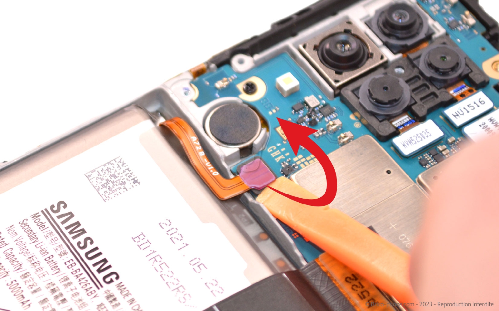 Comment changer la batterie sur Galaxy A42 5G photo 1