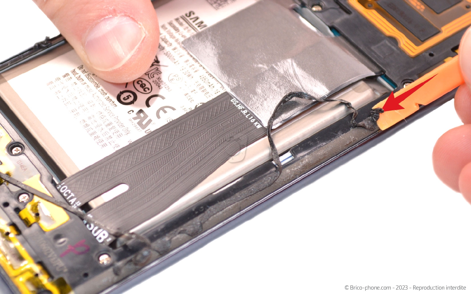 Comment changer la batterie sur Galaxy A42 5G photo 2