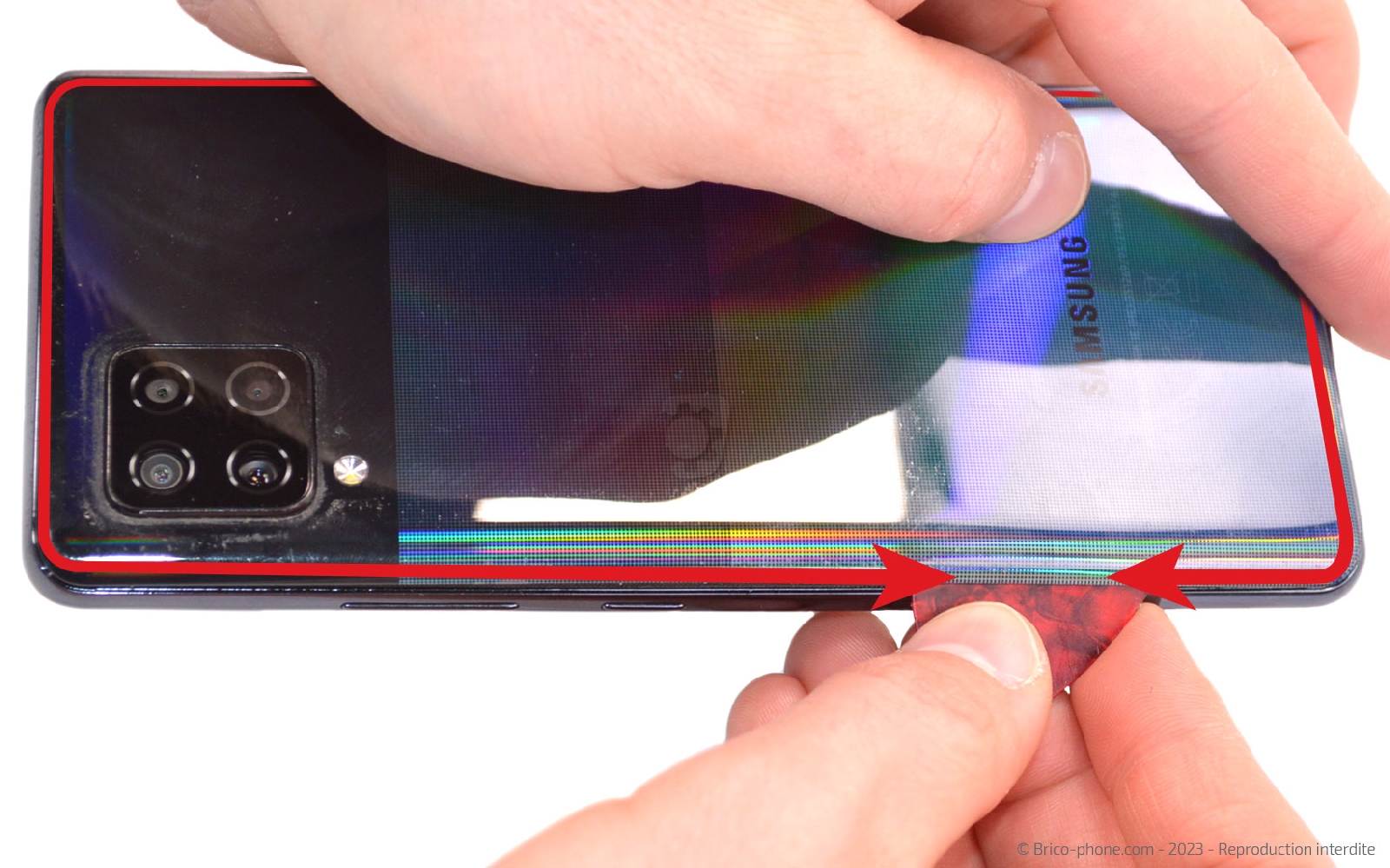 Comment changer la batterie sur Galaxy A42 5G photo 3