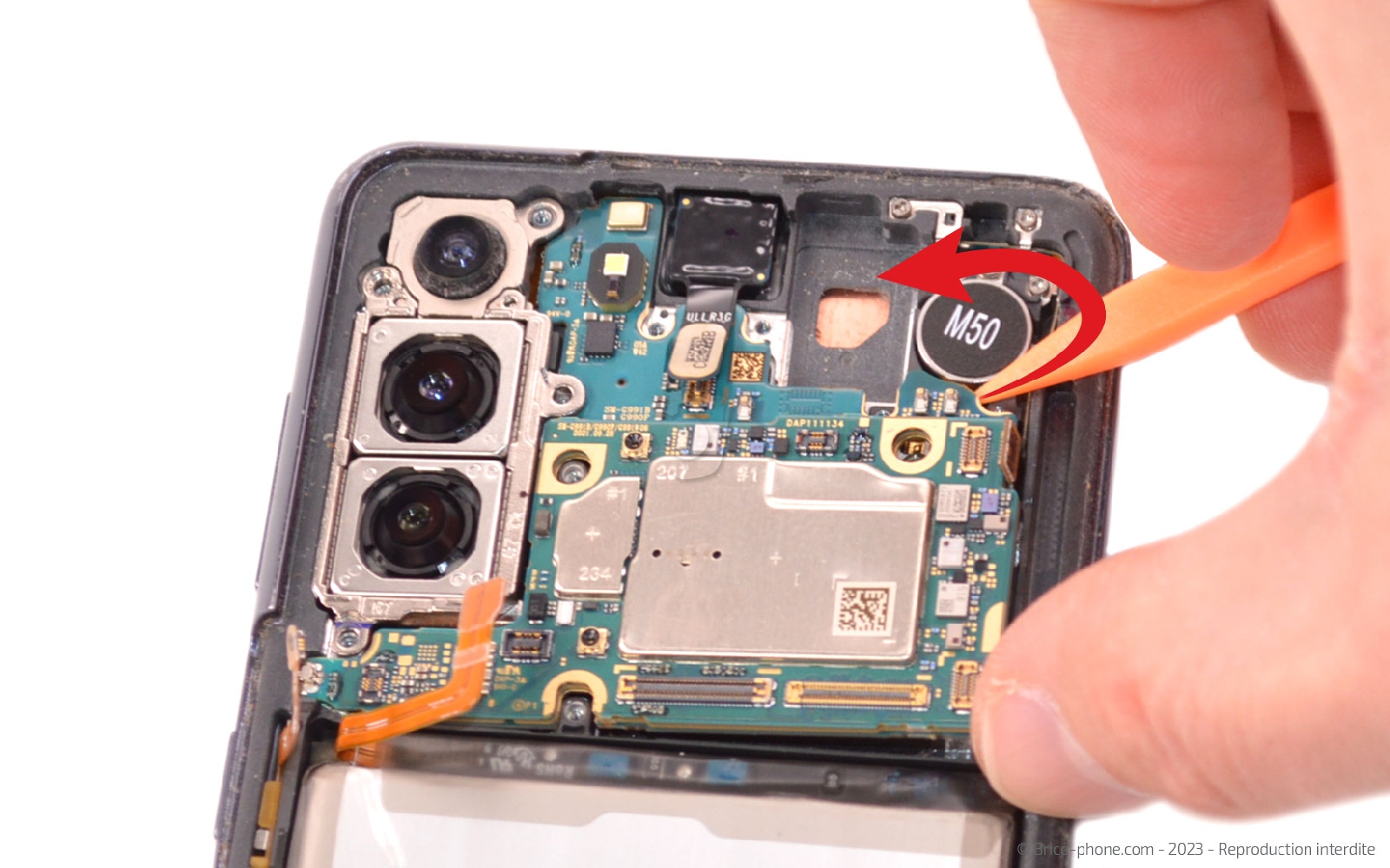 Guide de réparation sur Galaxy S21 photo 3