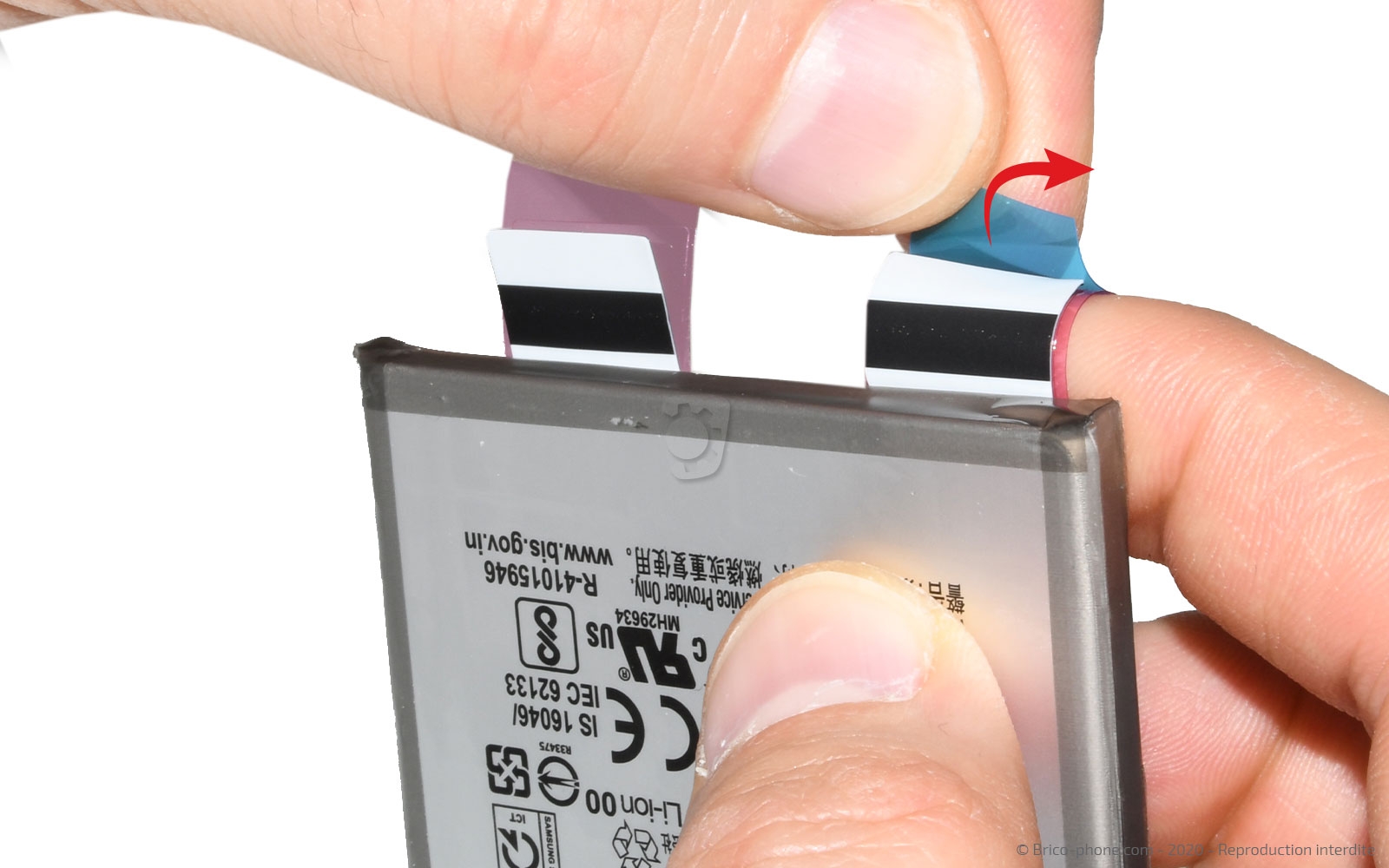 Coment remplacer le bloc écran sur Galaxy S21 photo 2