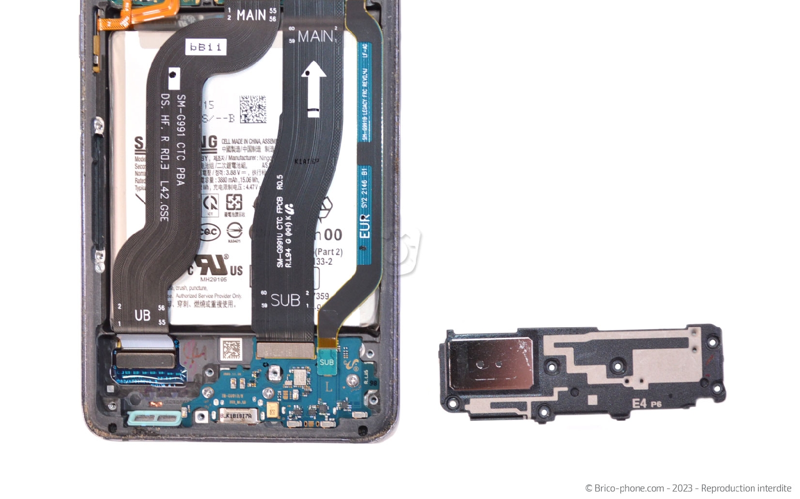 Coment remplacer le bloc écran sur Galaxy S21 photo 3