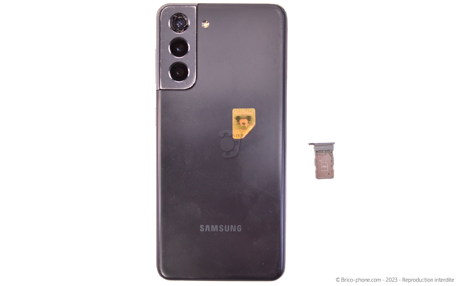 Comment changer la vitre arrière sur Galaxy S21 photo 4