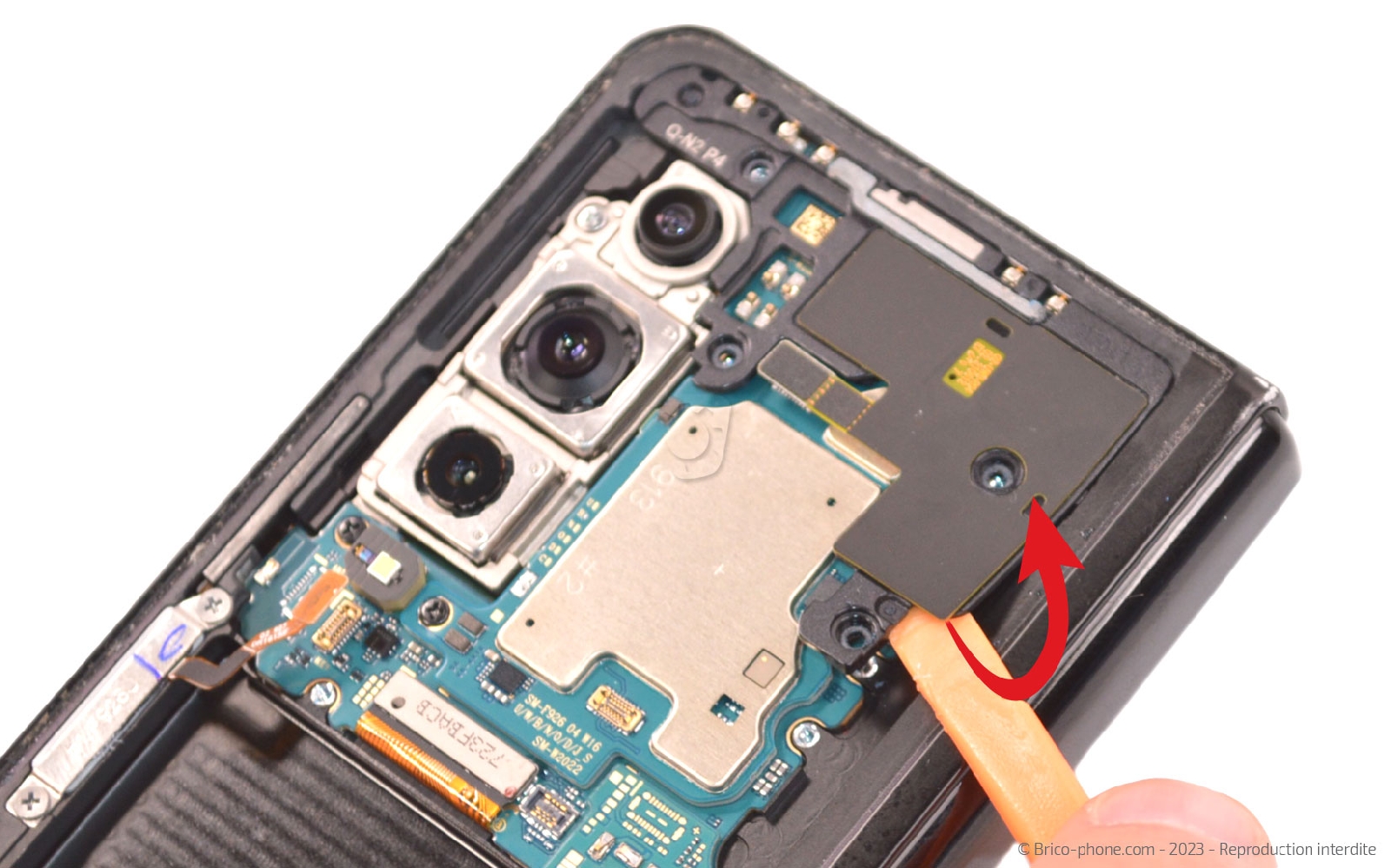 Guide de réparation sur Galaxy Z Fold3 photo 3