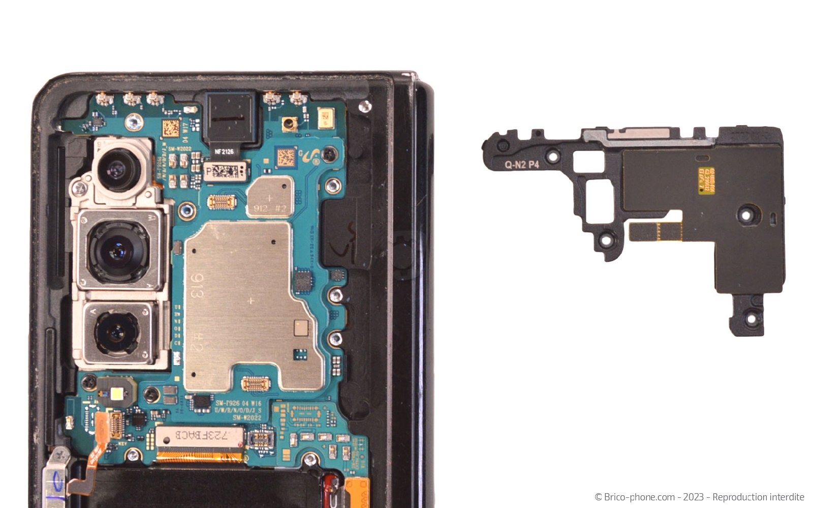 Guide de réparation sur Galaxy Z Fold3 photo 4