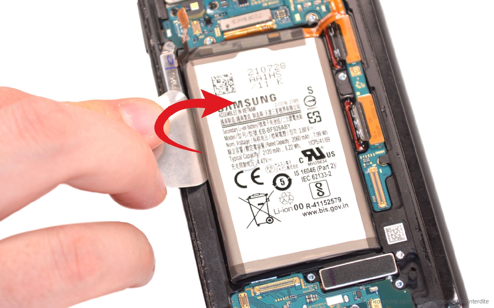 Guide de réparation sur Galaxy Z Fold3 photo 1