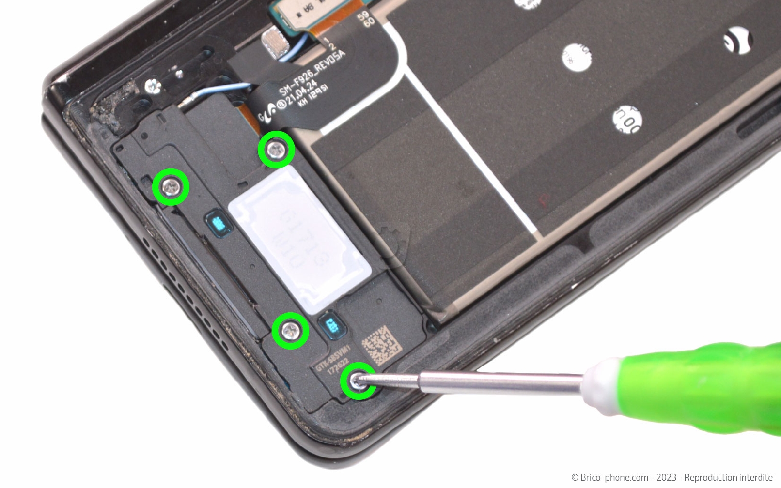 Guide de réparation sur Galaxy Z Fold3 photo 1