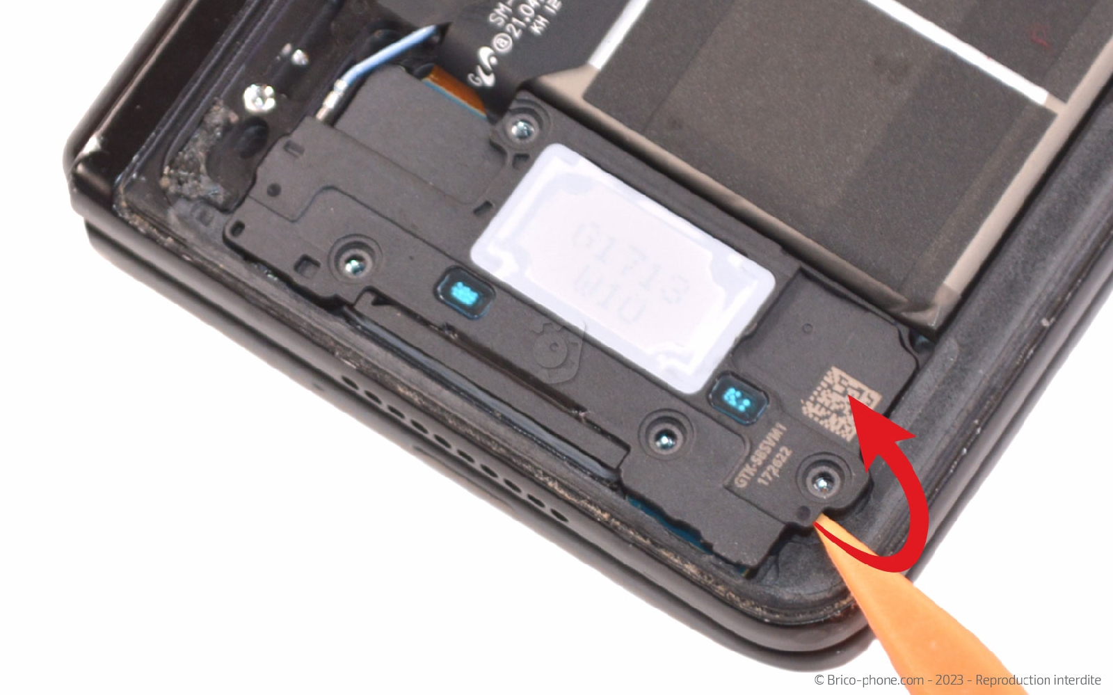 Guide de réparation sur Galaxy Z Fold3 photo 2