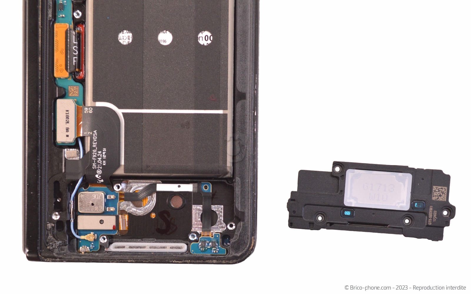 Guide de réparation sur Galaxy Z Fold3 photo 3