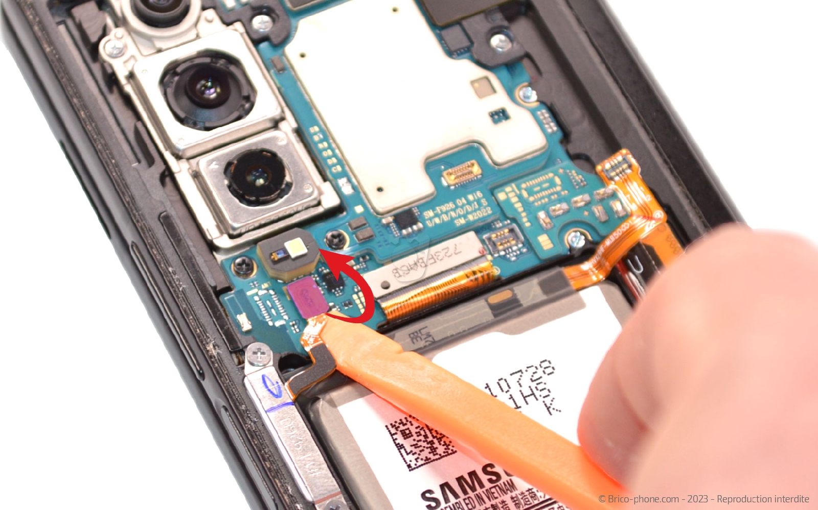 Guide de réparation sur Galaxy Z Fold3 photo 1