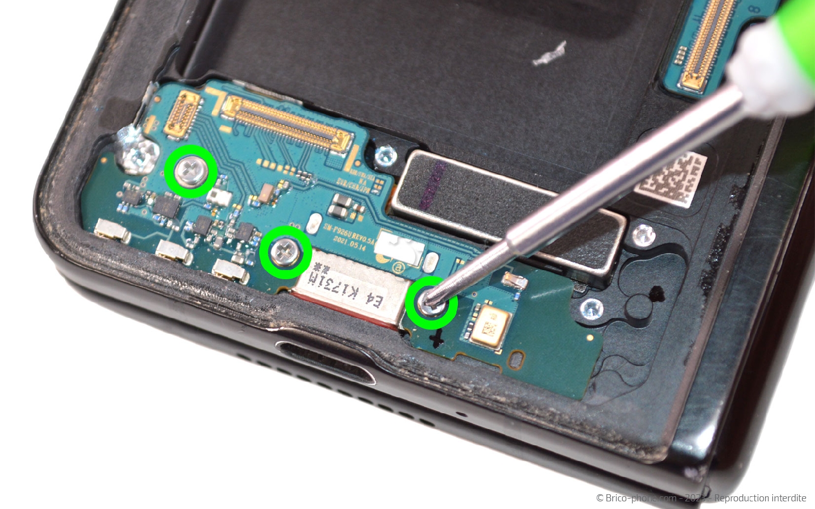 Guide de réparation sur Galaxy Z Fold3 photo 1