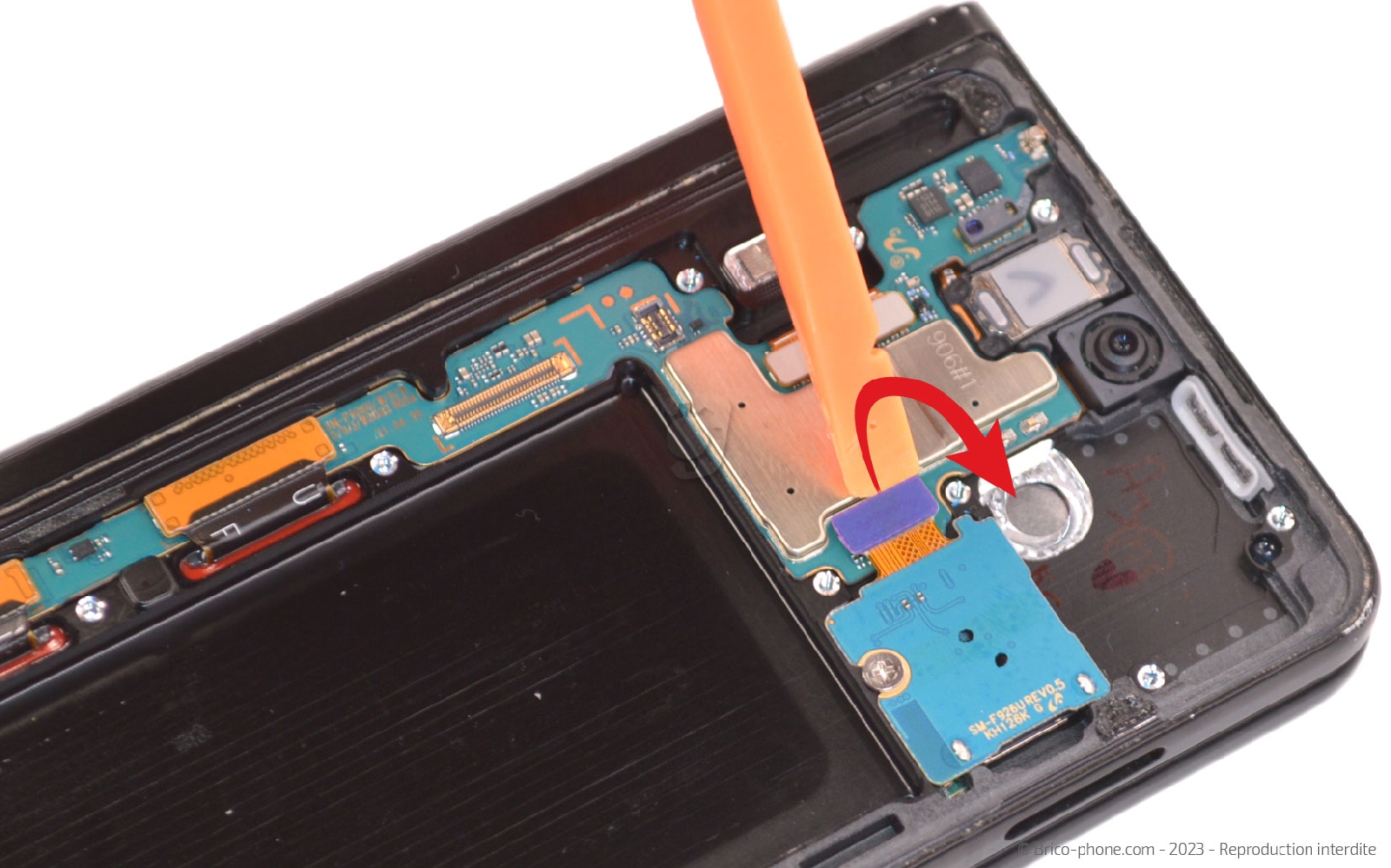 Guide de réparation sur Galaxy Z Fold3 photo 1