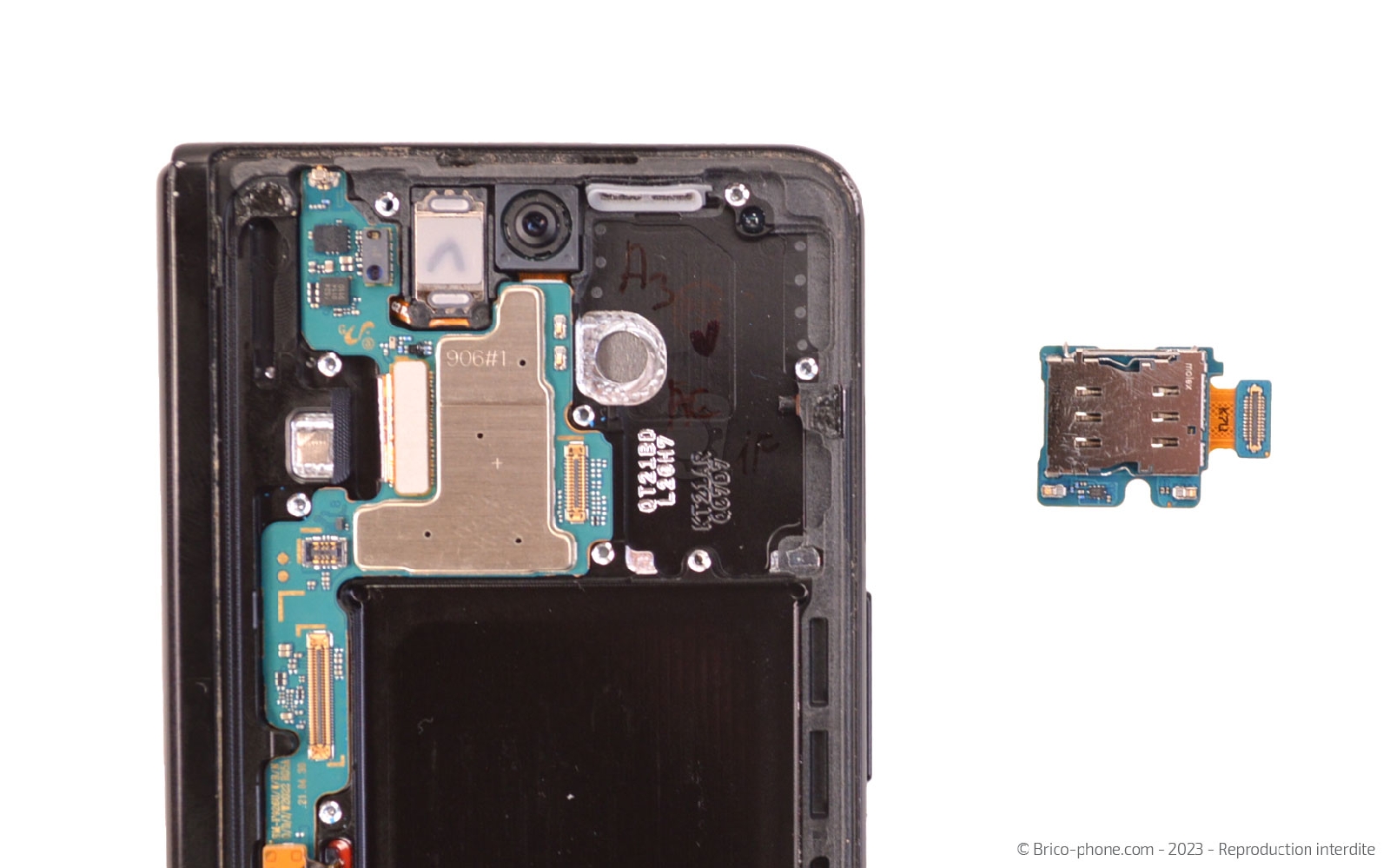 Guide de réparation sur Galaxy Z Fold3 photo 4