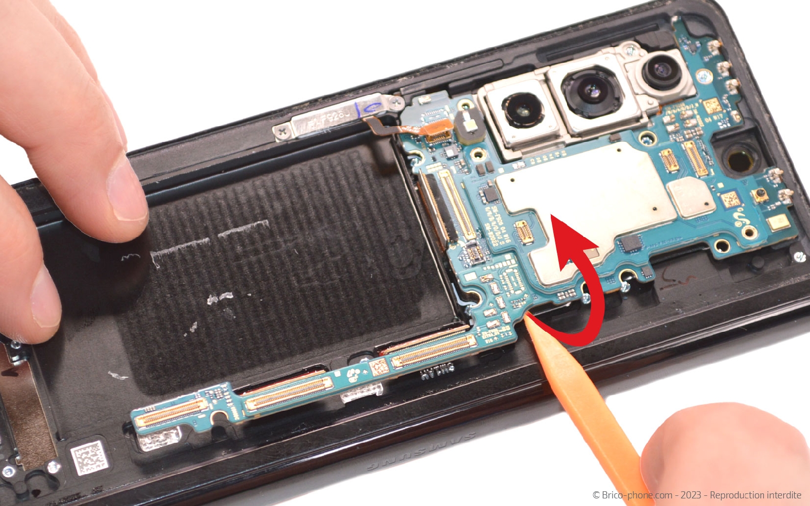 Guide de réparation sur Galaxy Z Fold3 photo 2