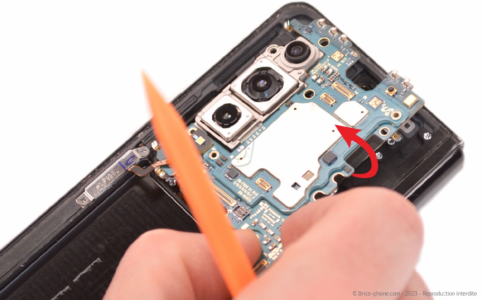 Guide de réparation sur Galaxy Z Fold3 photo 3