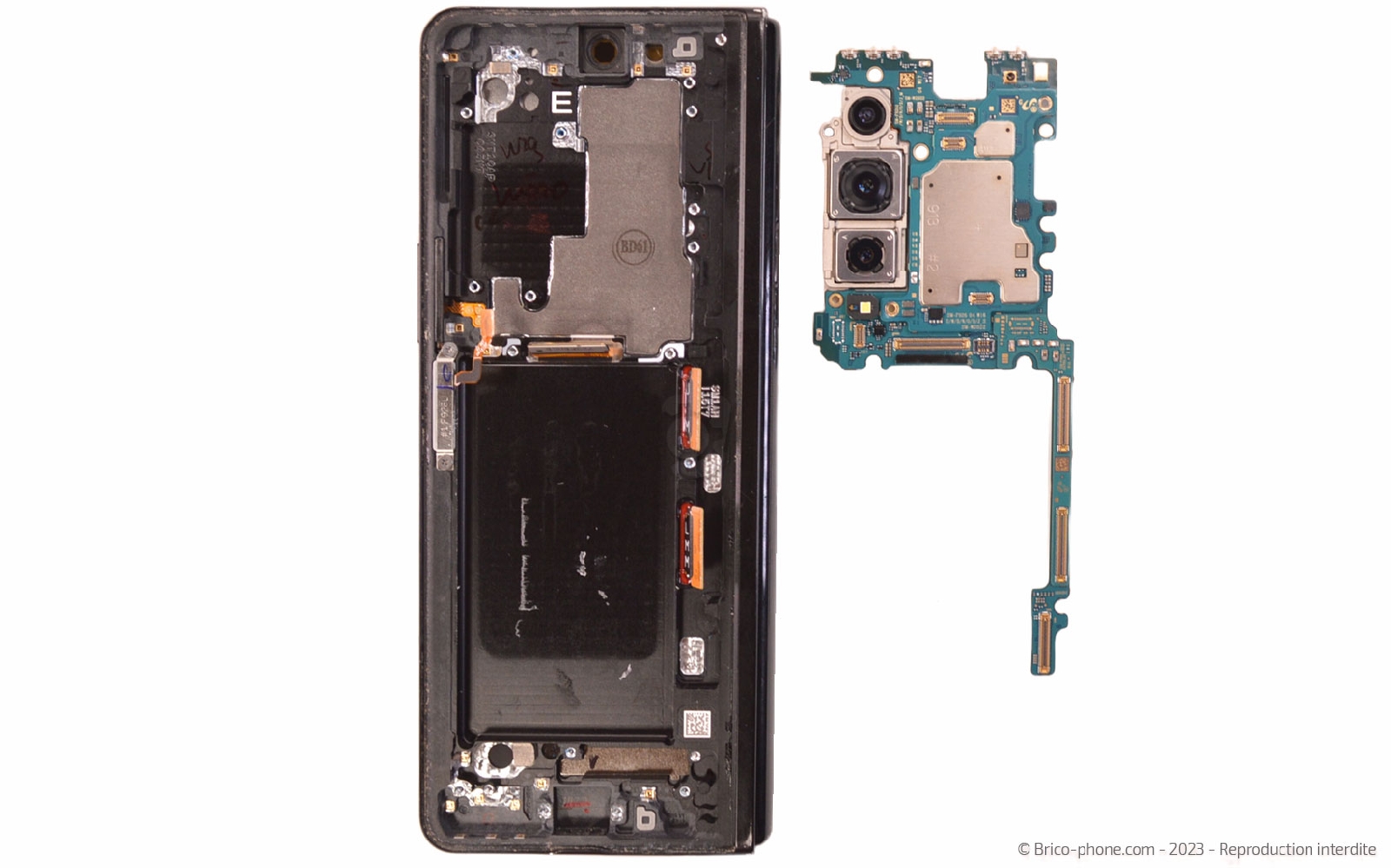 Guide de réparation sur Galaxy Z Fold3 photo 4