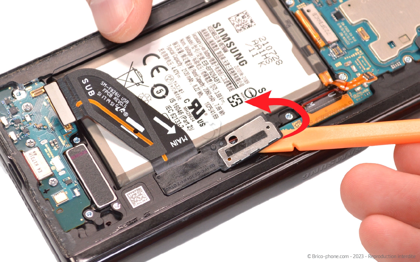 Guide de réparation sur Galaxy Z Fold3 photo 3