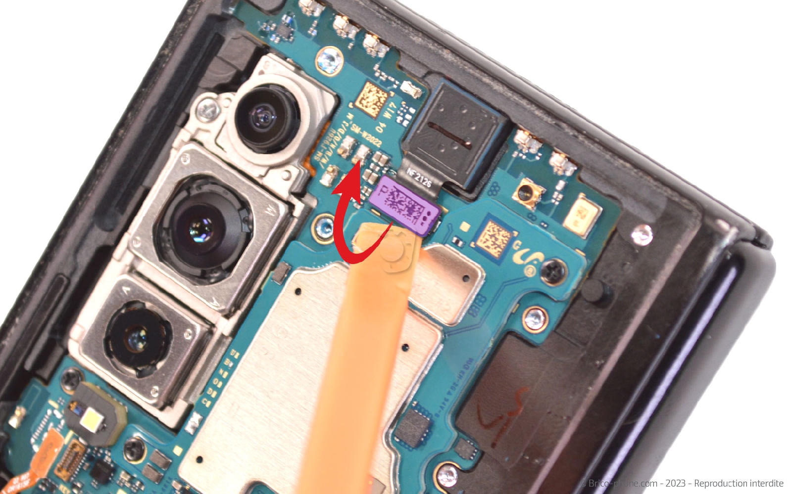 Guide de réparation sur Galaxy Z Fold3 photo 1