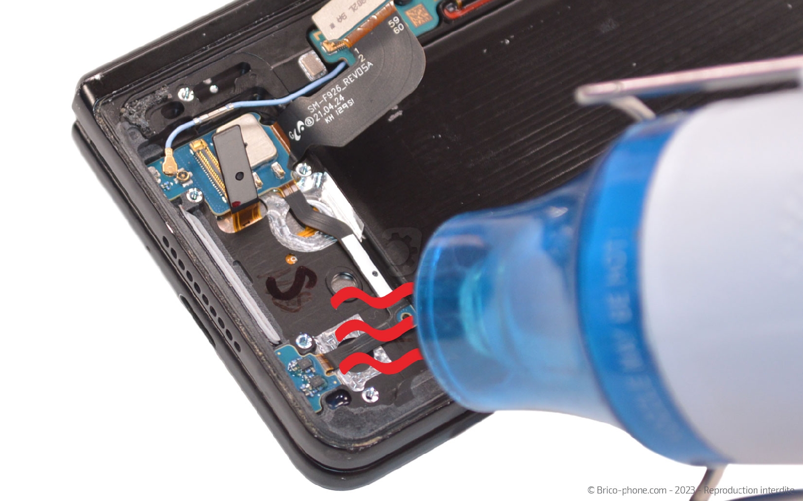 Guide de réparation sur Galaxy Z Fold3 photo 1