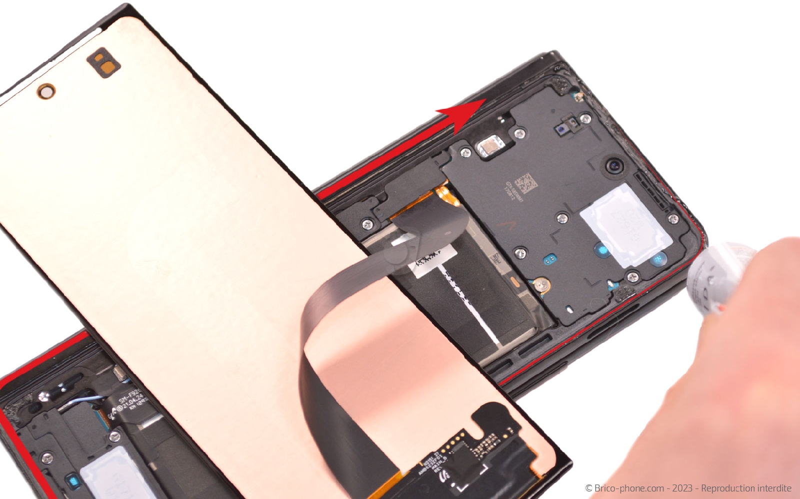 Comment changer l'écran externe sur Galaxy Z Fold3 photo 2