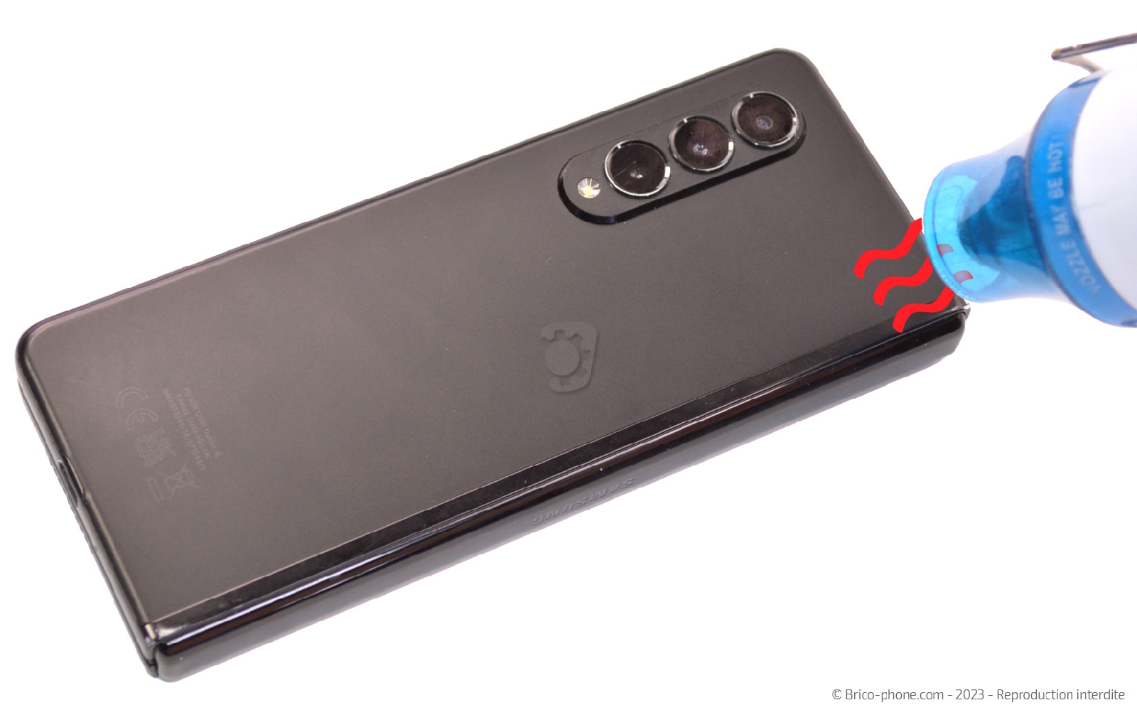 Comment remplacer la batterie principale sur Galaxy Z Fold3 photo 2