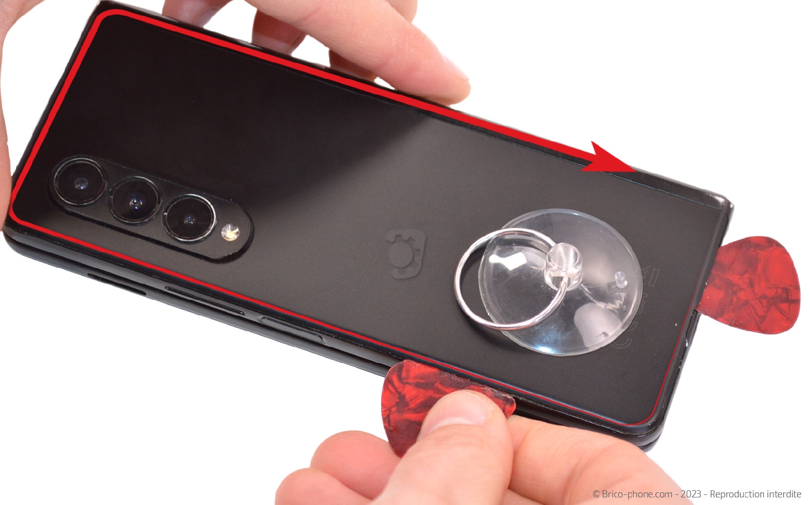 Comment remplacer la batterie principale sur Galaxy Z Fold3 photo 1