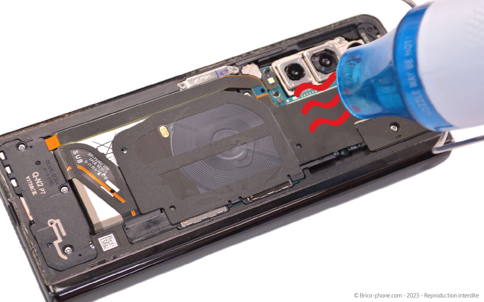 Comment remplacer la batterie principale sur Galaxy Z Fold3 photo 1